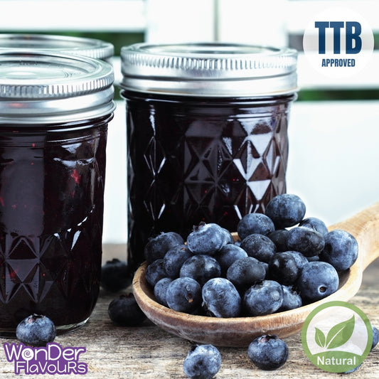 Natural Blueberry Jam TTB Flavour: Liquid Concentrate for Food & Beverage Producers