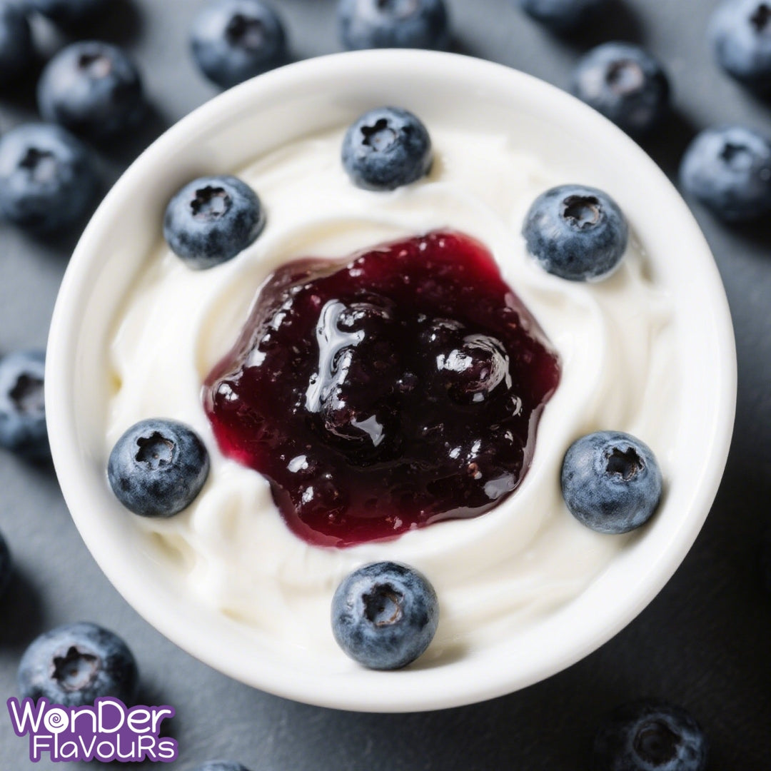 Blueberry Cream (Candied) Flavour: Liquid Concentrate for Food & Beverage Producers