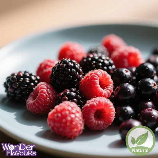 Natural Blackberry Raspberry Acai Flavour: Liquid Concentrate for Food & Beverage Producers