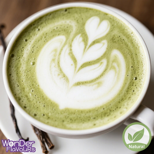 Natural Vanilla Matcha Latte Flavour: Liquid Concentrate for Food & Beverage Producers