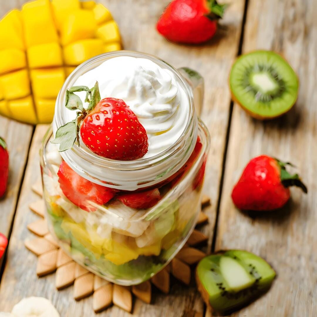 Fruits & Cream Flavour: Liquid Concentrate for Food & Beverage Producers