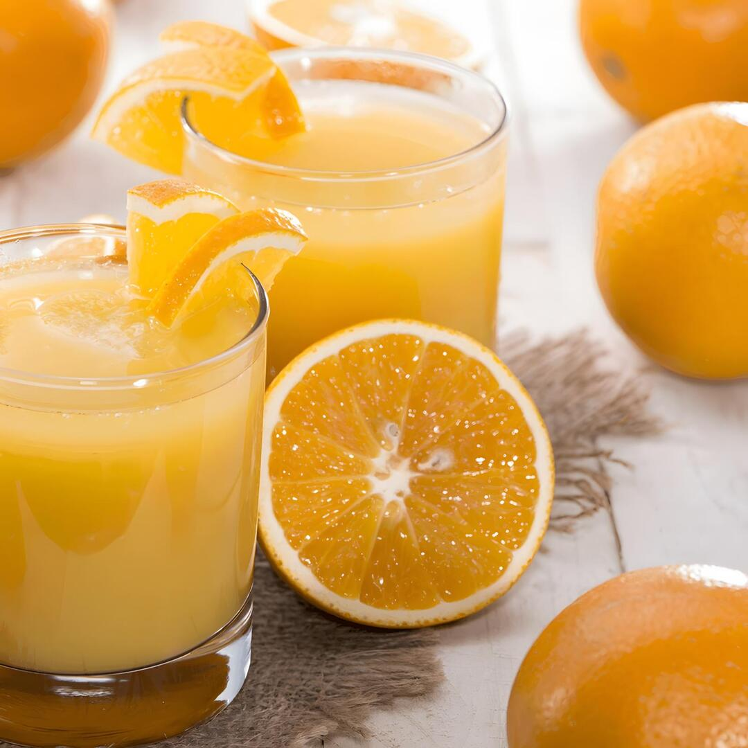 Orange Juice Flavour: Liquid Concentrate for Food & Beverage Producers
