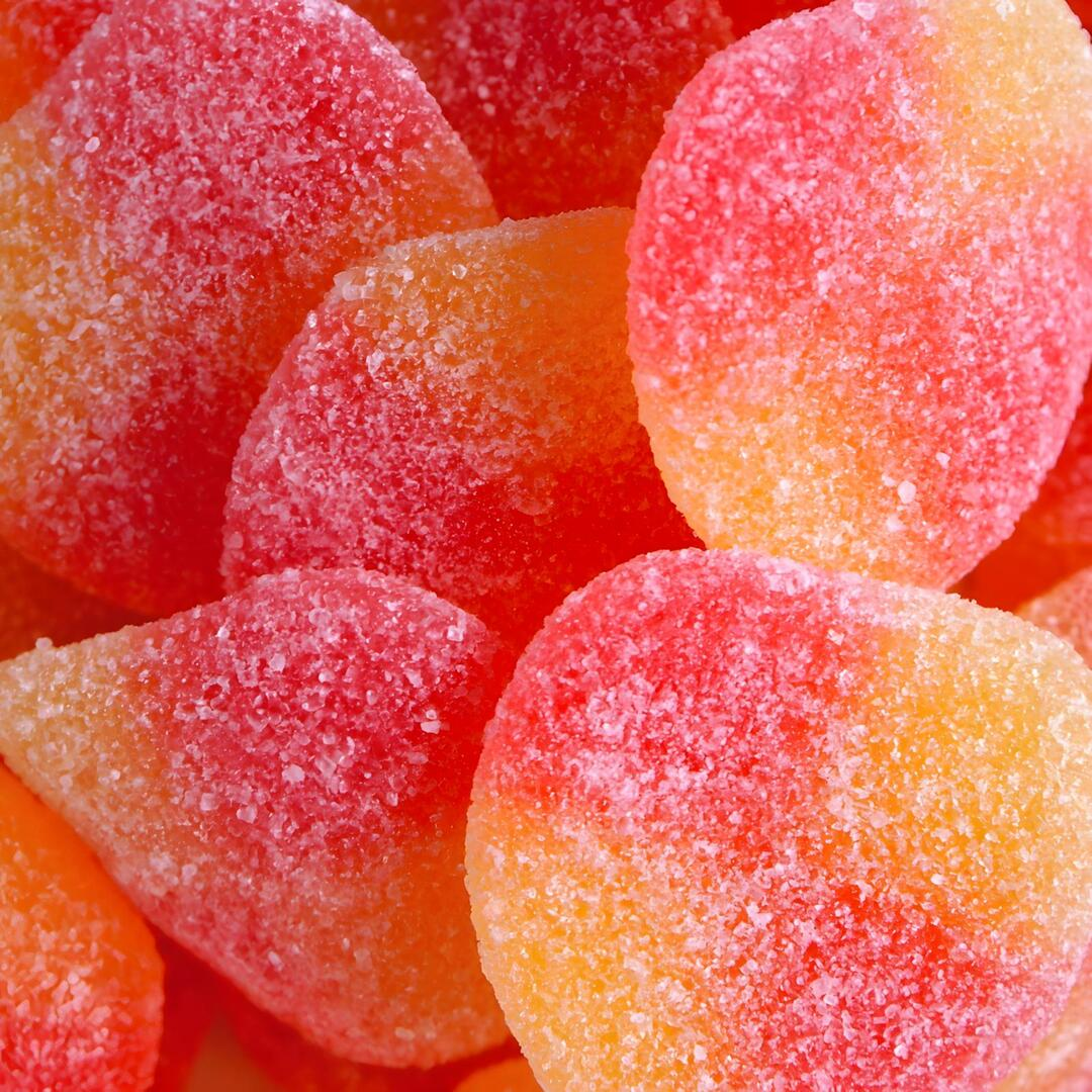 Peach Gummy Candy (Fuzzy) Flavour: Liquid Concentrate for Food & Beverage Producers